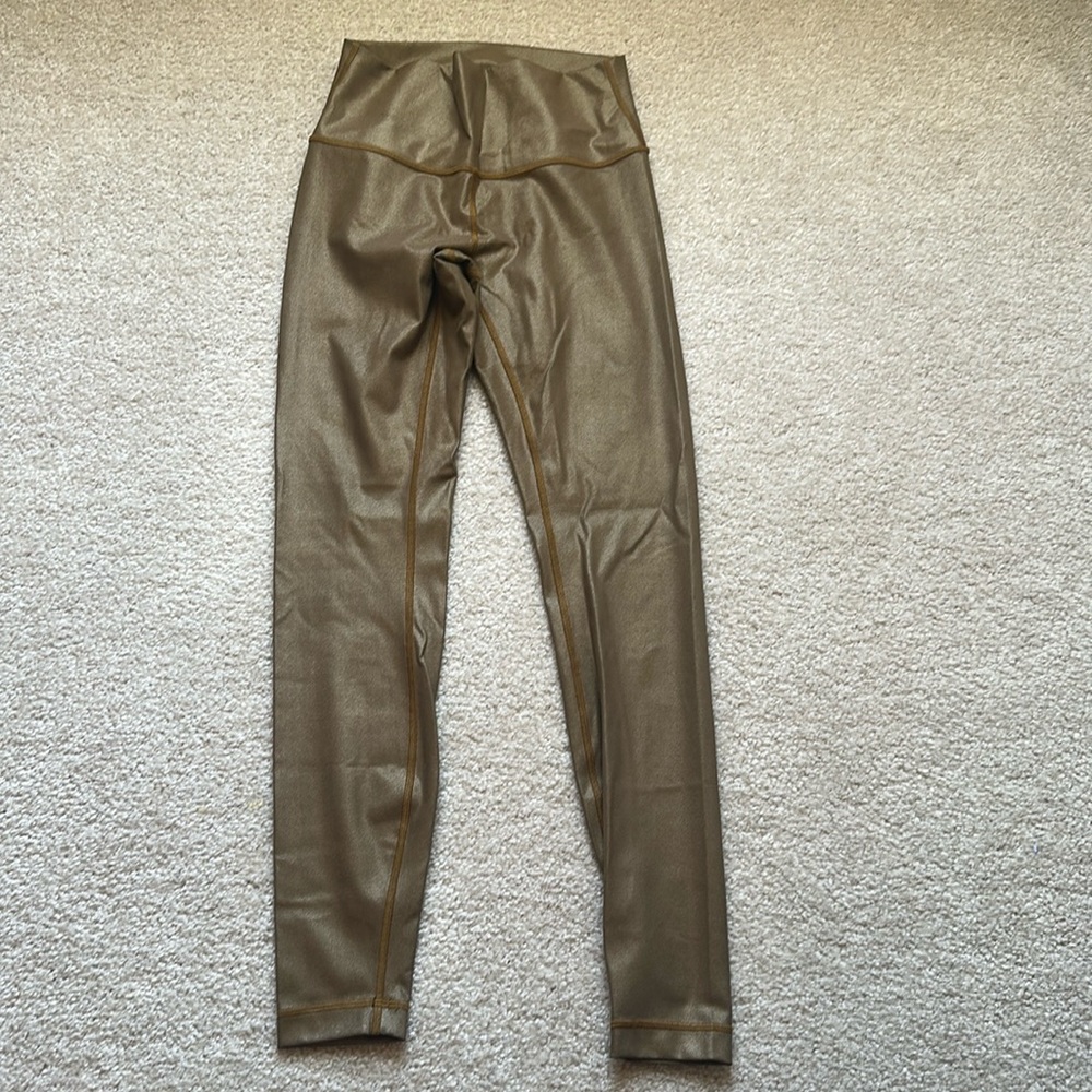 Gold/Brown Lululemon Leggings - Picture 3 of 14